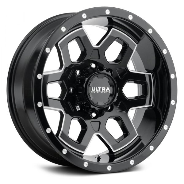 ULTRA® - 217 WARLOCK WITH EXPOSED LUGS Gloss Black with CNC Milled Accents and Clear Coat