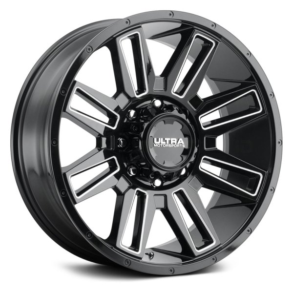 ULTRA® - 236 APOCALYPSE WITH EXPOSED LUGS Gloss Black with Milled Accents and Clear Coat