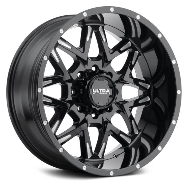 ULTRA® - 254BM CARNIVORE WITH EXPOSED LUGS Gloss Black with Milled Accents and Clear Coat