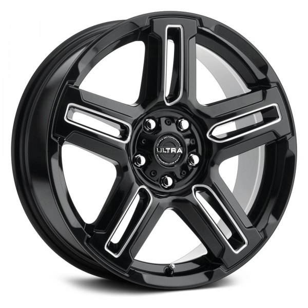 ULTRA® - 258 PROWLER CUV Gloss Black with Milled Accents and Clear Coat