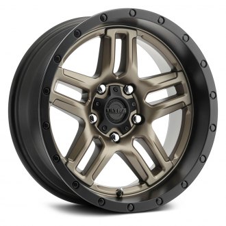 ULTRA® - 258BZ PROWLER JEEP Dark Satin Bronze with Satin Black Lip and Satin Clear Coat