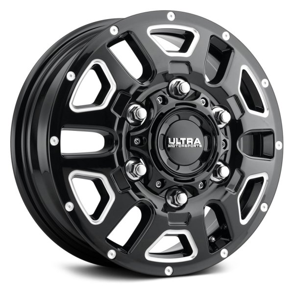 ULTRA® - 003 AWD TRANSIT VAN Gloss Black with Milled Accents and Clear Coat