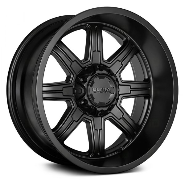 ULTRA® - 229 MENACE WITH COVERED LUGS Satin Black with Clear Coat