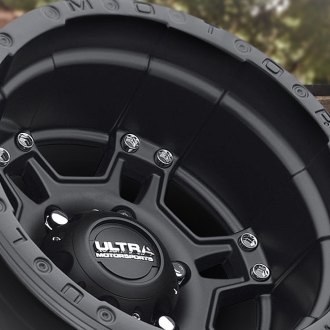 ULTRA® - 178SB Mongoose Satin Black Custom Wheels