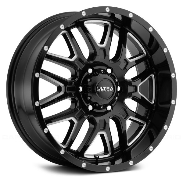 ULTRA® - 203 HUNTER Gloss Black with Milled Accents and Clear Coat
