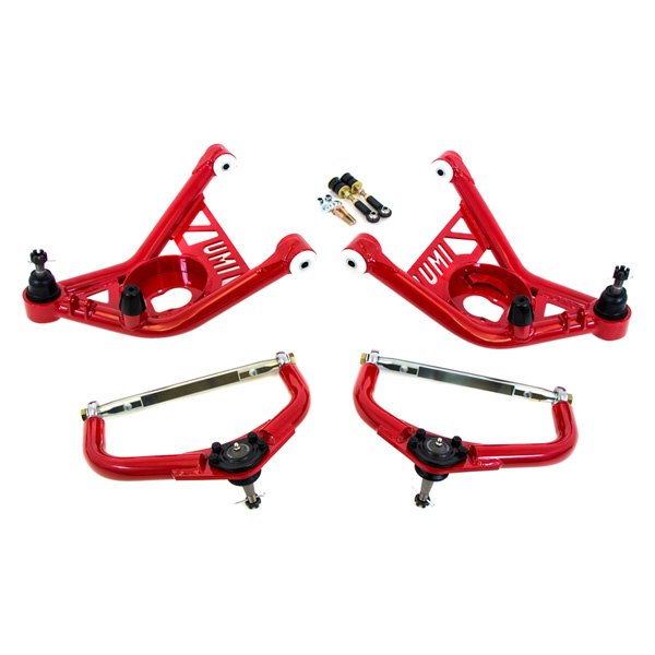 UMI Performance® - Front Front Upper and Lower Upper and Lower Adjustable A-Arms Kit