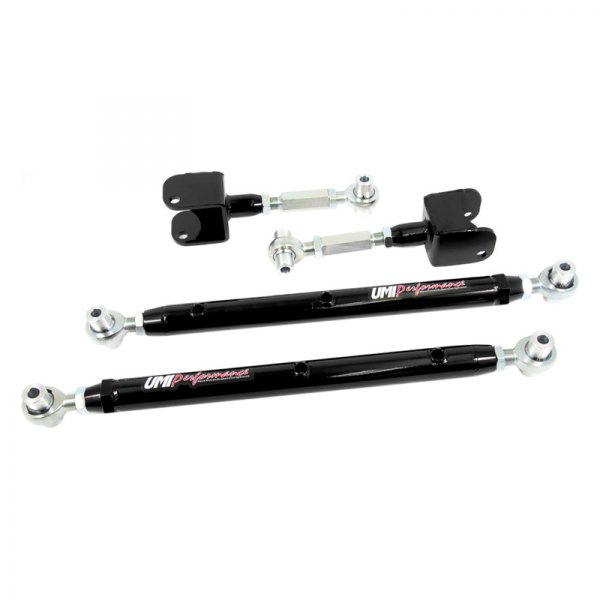 UMI Performance® - Rear Rear Upper and Lower Upper and Lower Double Adjustable Tubular Control Arm Kit