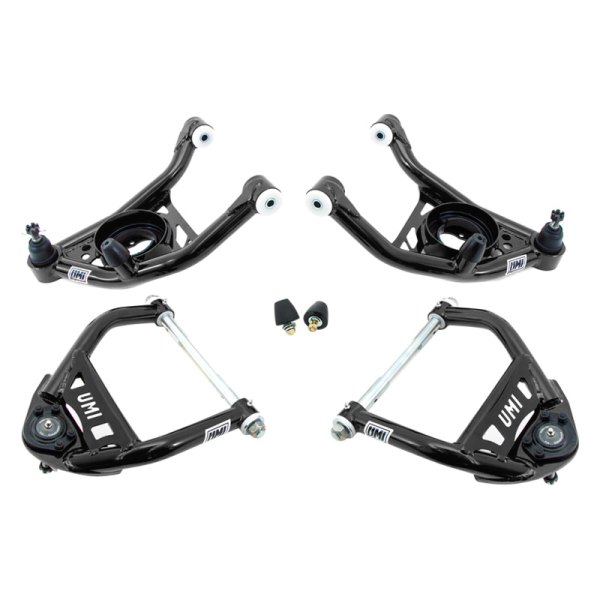 UMI Performance® - Front Front Upper and Lower Upper and Lower Non-Adjustable Tubular A-Arms Kit