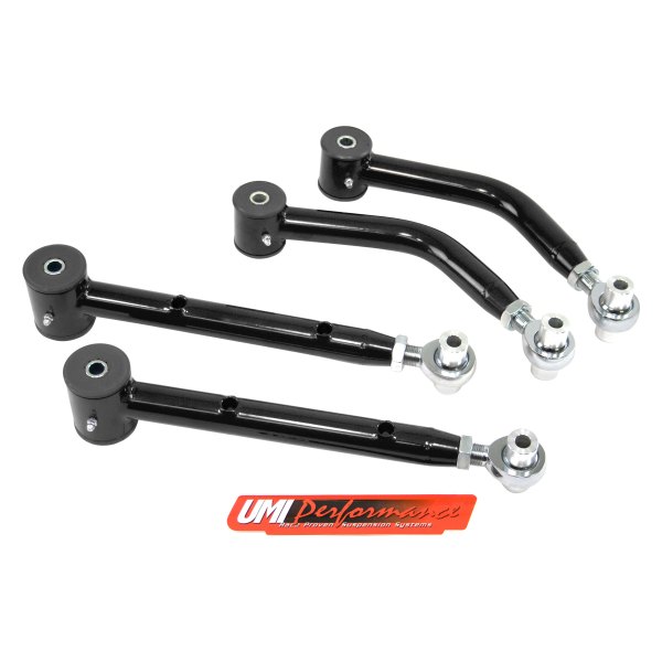 UMI Performance® - Rear Rear Upper and Lower Upper and Lower Adjustable Tubular Control Arm Kit