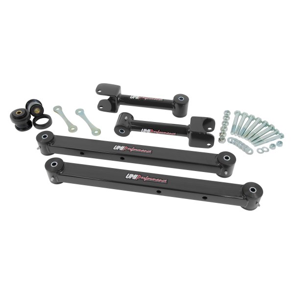 UMI Performance® - Rear Rear Upper and Lower Upper and Lower Non-Adjustable Tubular/Boxed Control Arm Kit