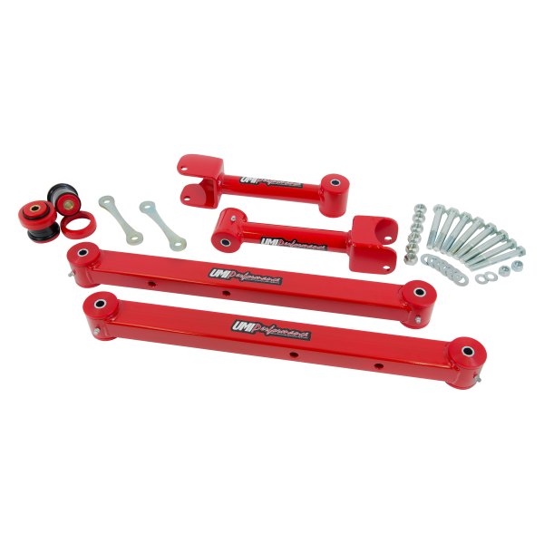 UMI Performance® - Rear Rear Upper and Lower Upper and Lower Non-Adjustable Tubular/Boxed Control Arm Kit