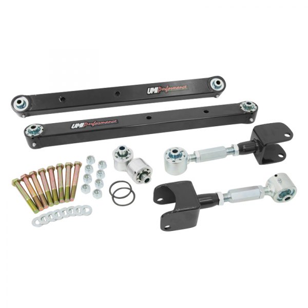 UMI Performance® - Rear Rear Upper and Lower Upper and Lower Adjustable Tubular/Boxed Control Arm Kit