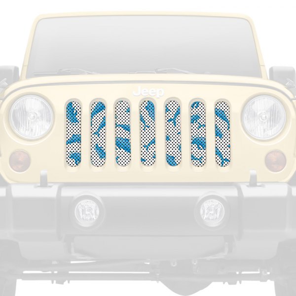 Under The Sun Inserts® - 1-Pc Sea Series Dolphin Style Perforated Main Grille
