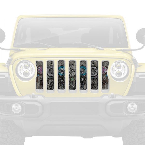 Under The Sun Inserts® - 1-Pc Outdoor Themed Series Dreamcatcher Style Perforated Main Grille