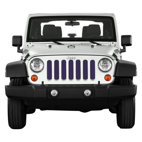 Under The Sun Inserts® - 1-Pc Solid Color Series Deep Amethyst Pearl Style Perforated Main Grille