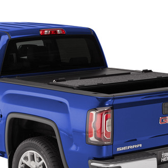 Ultra FLEX™ Hard Tri-Fold Tonneau Cover, Mid Open