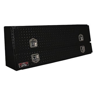 Unique Truck Accessories® - Brute™ Contractor Double Doors Top Mount Tool Box