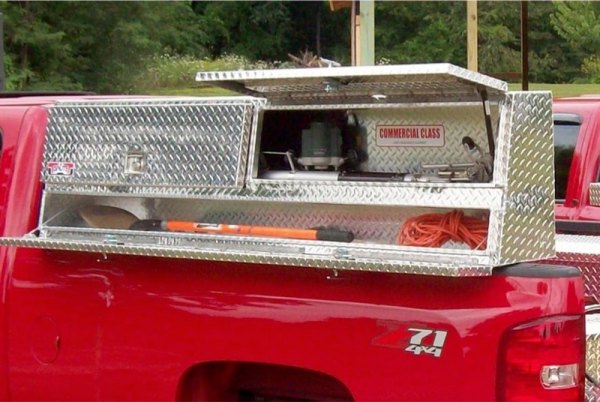 Unique Truck Accessories® - Brute™ Contractor Double Doors