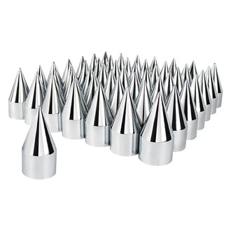 United Pacific® - Thread-On Spiked Lug Nut Covers