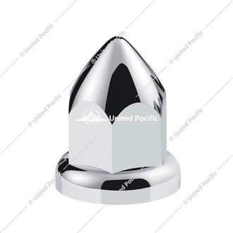 United Pacific® - Chrome Push-On Bullet Lug Nut Covers