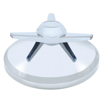 United Pacific® - Chrome Axle Hub Cover Cap