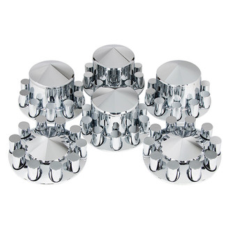 United Pacific® - Chrome Axle Hub Cover Cap