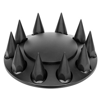 United Pacific® - Matte Black Axle Hub Cover Cap