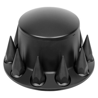 United Pacific® - Matte Black Axle Hub Cover Cap