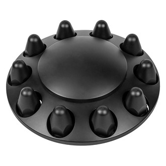 United Pacific® - Black Axle Hub Cover Cap