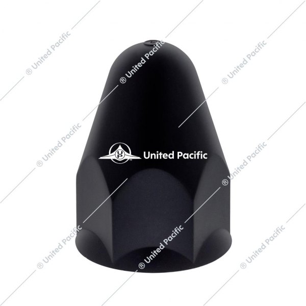 United Pacific® - Matte Black Push-On Bullet Lug Nut Covers