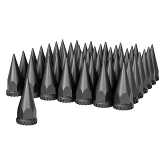 United Pacific® - Thread-On Spiked Lug Nut Covers