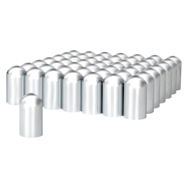 United Pacific® - Thread-On Dome Lug Nut Covers
