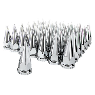 United Pacific® - Thread-On Super Spiked Lug Nut Covers