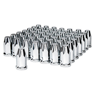 United Pacific® - Thread-On Extra Tall Lug Nut Covers