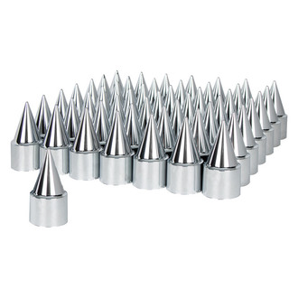 United Pacific® - Thread-On Stiletto Lug Nut Covers