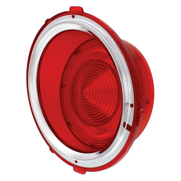 United Pacific® - Driver Side Red Factory Style Tail Light Lens, Chevy Camaro