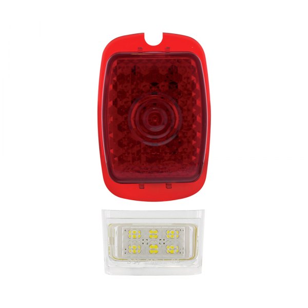 United Pacific® - Driver Side Red Sequential LED Tail Light Upgrade Kit
