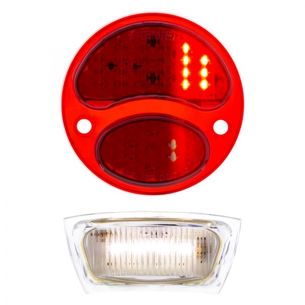 United Pacific® 110194 Driver Side Red Sequential LED Tail Light