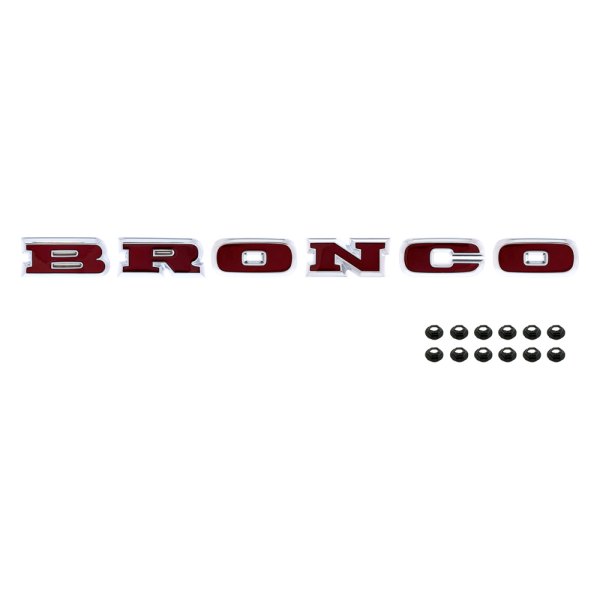 United Pacific® - "BRONCO" Chrome Plated Grille Lettering Kit