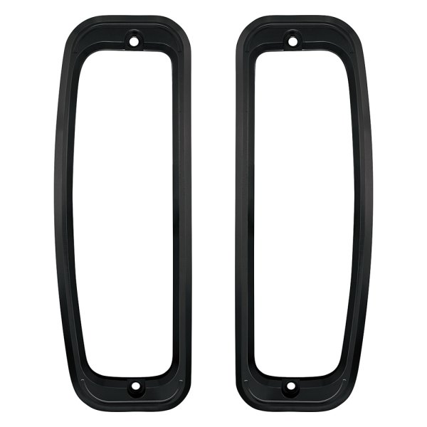 United Pacific® - Black Anodized Tail Light Bezels