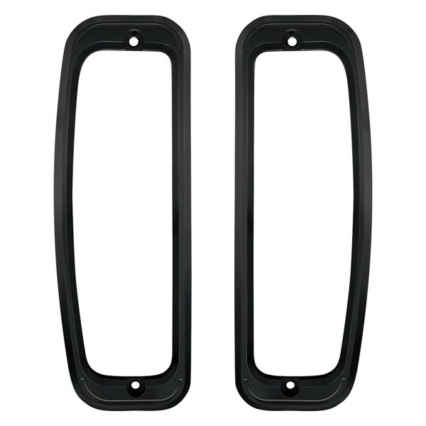 United Pacific® - Black Anodized Tail Light Bezels