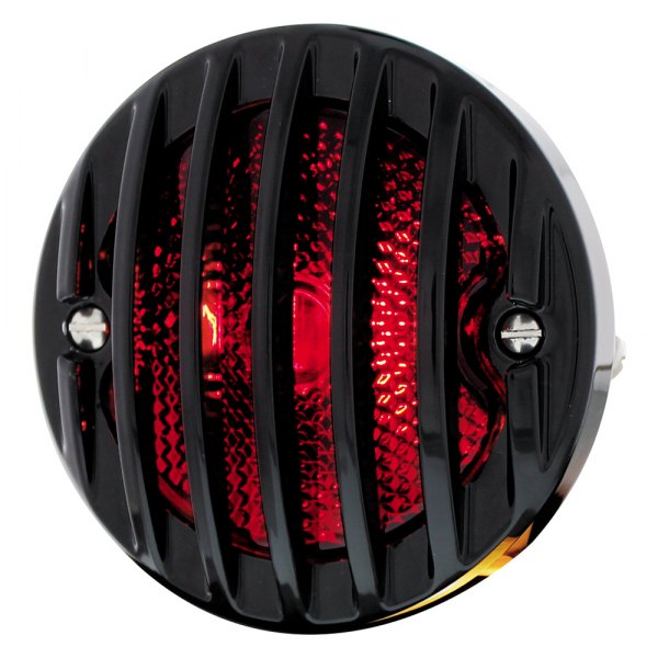United Pacific® - Driver Side Black/Red Factory Style Tail Light
