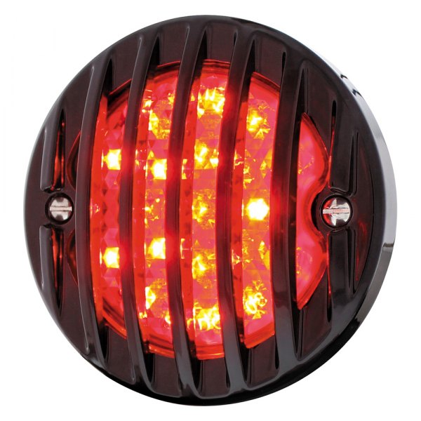 United Pacific® - Passenger Side Black/Red Tail Light