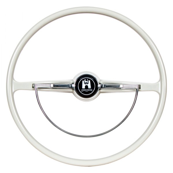 United Pacific® - Gray Beige Steering Wheel