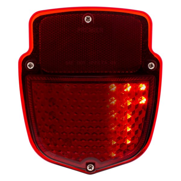 United Pacific® - Driver Side Red Sequential LED Tail Light