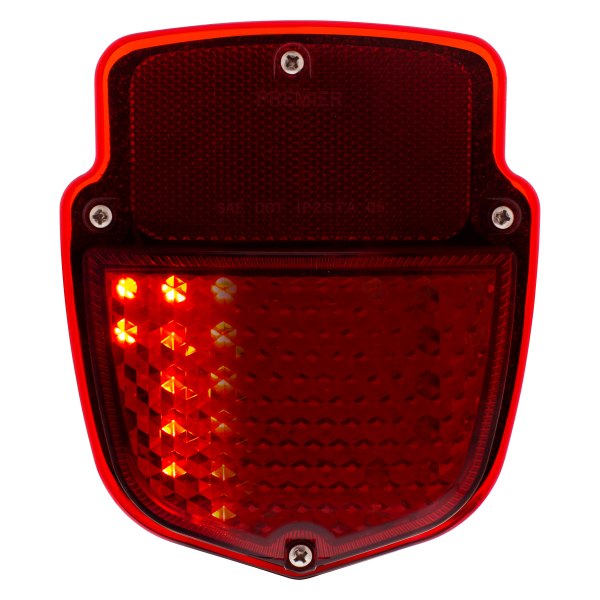 United Pacific® - Passenger Side Red Sequential LED Tail Light
