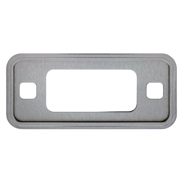 United Pacific® - Silver Side Marker Bezel