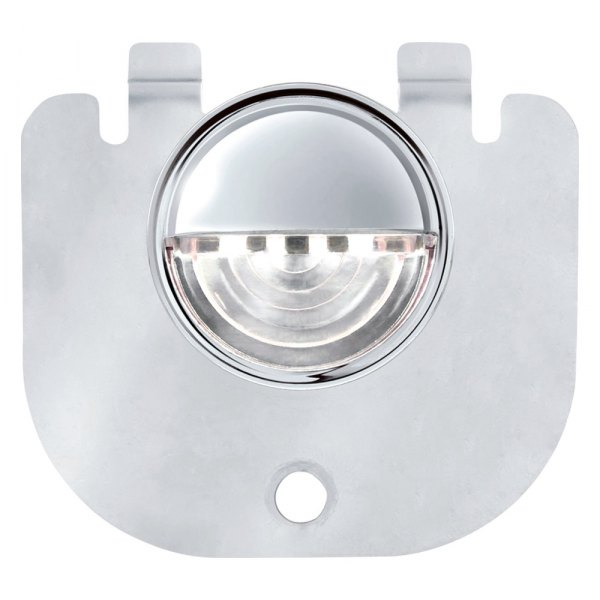 United Pacific® - Replacement Halogen License Plate LightWith 304 Stainless Steel Bracket