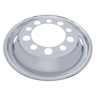 United Pacific® - 22-1/2" 2 Slot 2 Hand Hole Stainless Steel Wheel Simulator