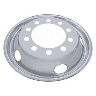 United Pacific® - Uni-Mount 22-1/2" 2 Slot 5 Hand Hole Stainless Steel Wheel Simulator